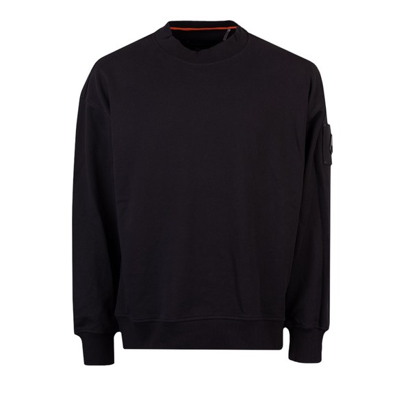 Moose Knuckles Mens Black Brooklyn Crew Neck Sweatshirt main image