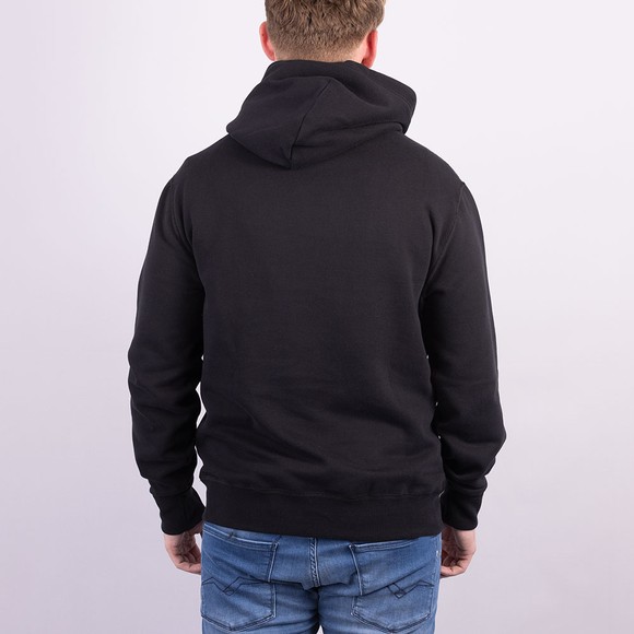 Polo Ralph Lauren Mens Black Overhead Fleece Hoody #4