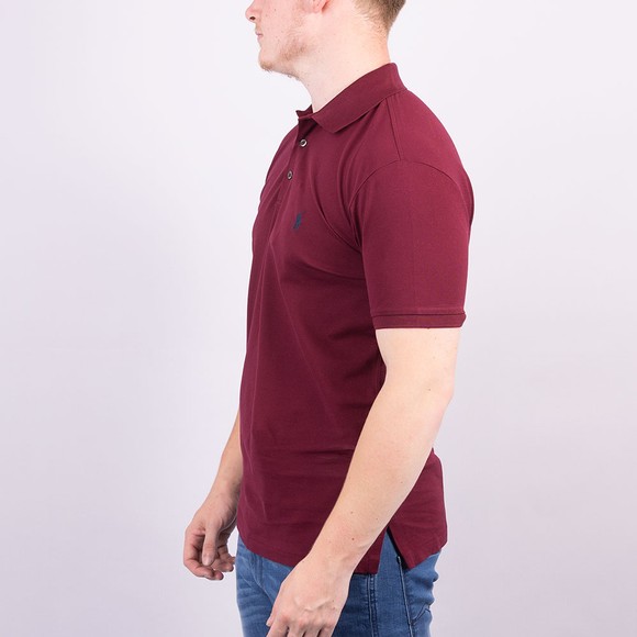 Polo Ralph Lauren Mens Red Slim-Fit Stretch Mesh Polo Shirt #3