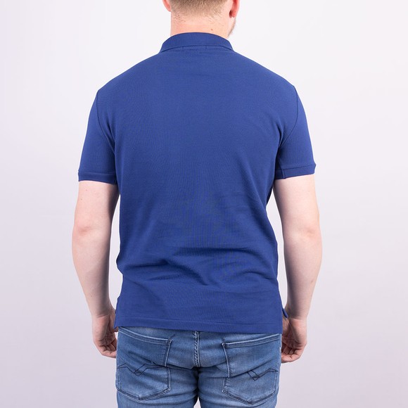Polo Ralph Lauren Mens Blue Slim Fit Polo Shirt #4