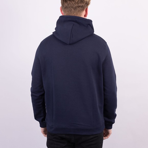 Sandbanks Mens Blue Badge Logo Hoody main image