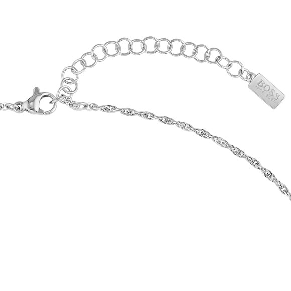 BOSS Womens Grey Medallion Necklace #3