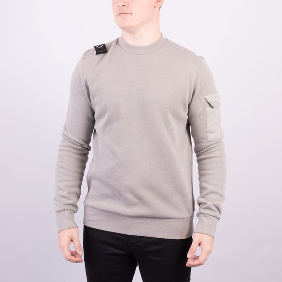 Ma.Strum Mens Grey DFI Crew Sweatshirt main image