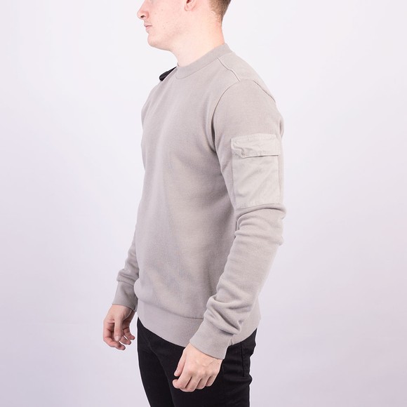 Ma.Strum Mens Grey DFI Crew Sweatshirt main image