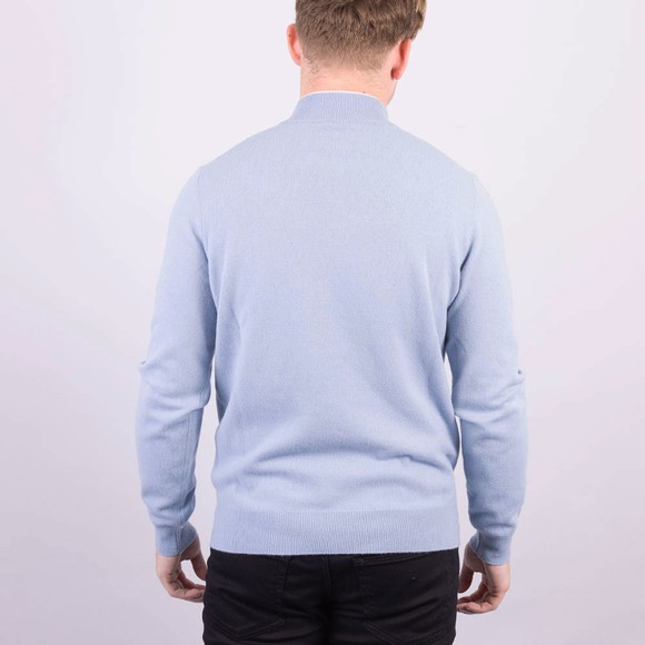BOSS Mens Blue Barlo-L Half Zip Jumper main image