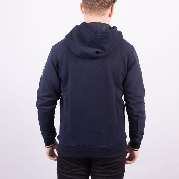 Paul & Shark Mens Blue Econyl Overhead Hoody main image