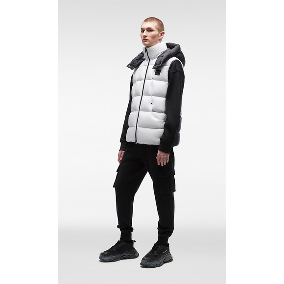 Moose Knuckles Mens White Bushwick Gilet #4