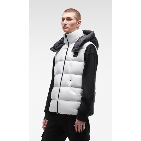 Moose Knuckles Mens White Bushwick Gilet #1