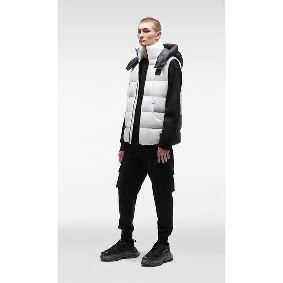 Moose Knuckles Mens White Bushwick Gilet #5