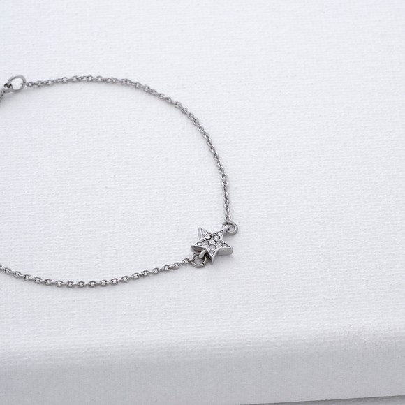 Ted Baker Womens Silver Sharaaa Star Bracelet main image