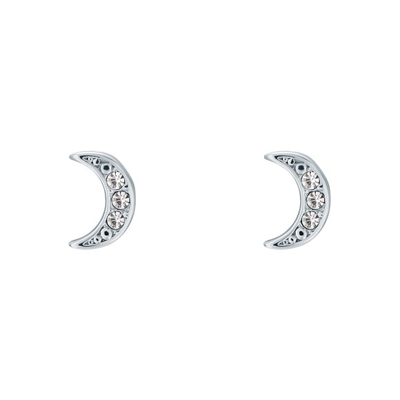 Ted Baker Womens Grey Melodyi Nano Moon Stud Earring main image