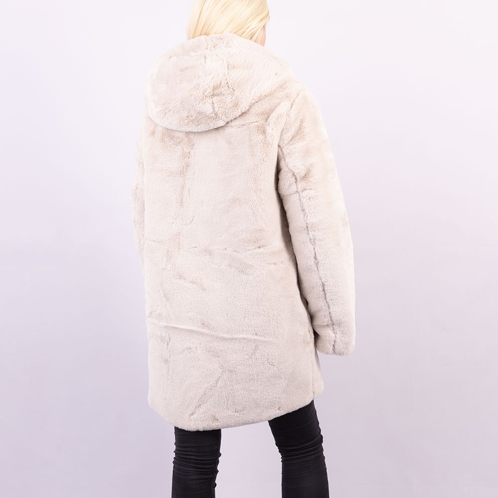 Rino & Pelle Javin Medium Length Hooded Padded Coat | Oxygen Clothing