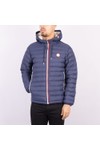 Pretty Green Mens Blue Tilby Quilted Jacket