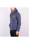 Pretty Green Mens Blue Tilby Quilted Jacket