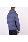Pretty Green Mens Blue Tilby Quilted Jacket