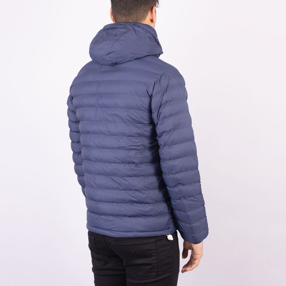 Pretty Green Mens Blue Tilby Quilted Jacket main image