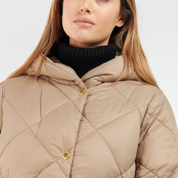 Barbour International Womens Yellow Volante Quilt #5