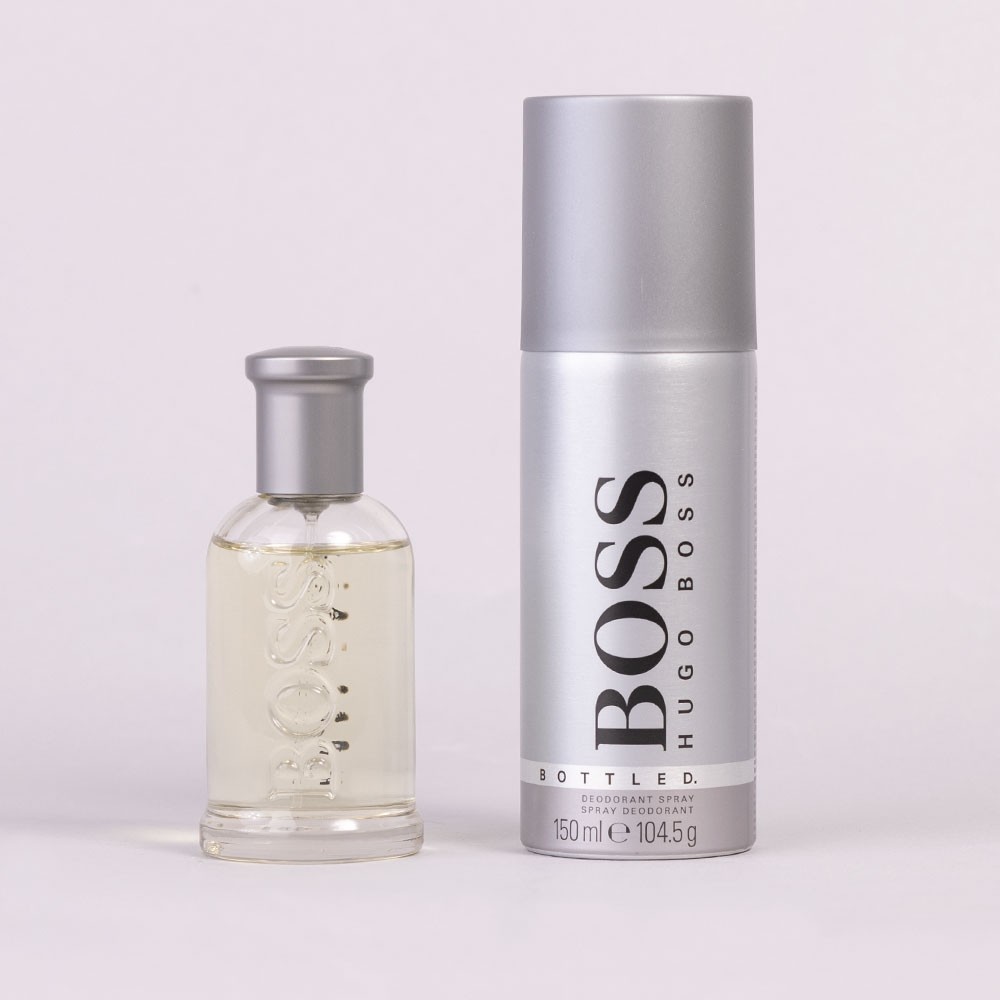 BOSS Bottled 50ml EDT Gift Set Oxygen Clothing
