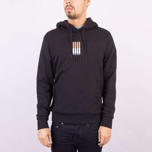 BOSS Mens Black Formal Seeger 117 Hoody main image