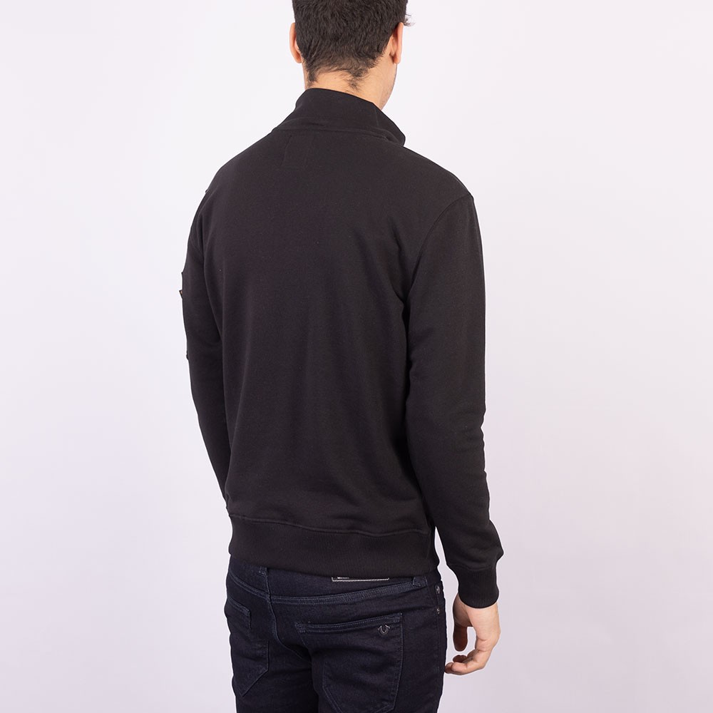 Alpha Industries X Fit Half Zip Sweatshirt | Masdings