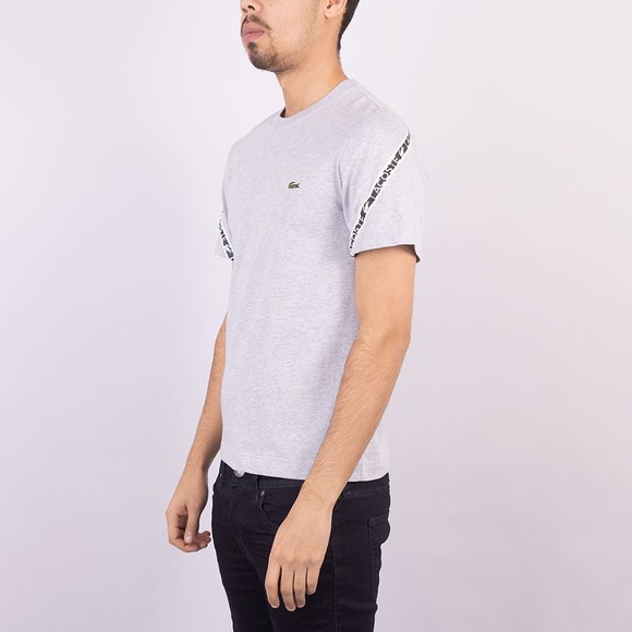 Lacoste Mens Grey TH9873 T-Shirt #3