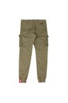 Alpha Industries Mens Green Spy Cargo Trouser
