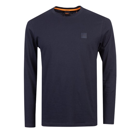 BOSS Mens Black Tacks Long Sleeve T-Shirt #1