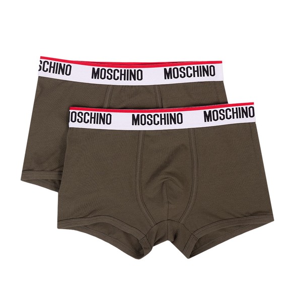 Moschino Mens Green Twin Pack Trunk main image