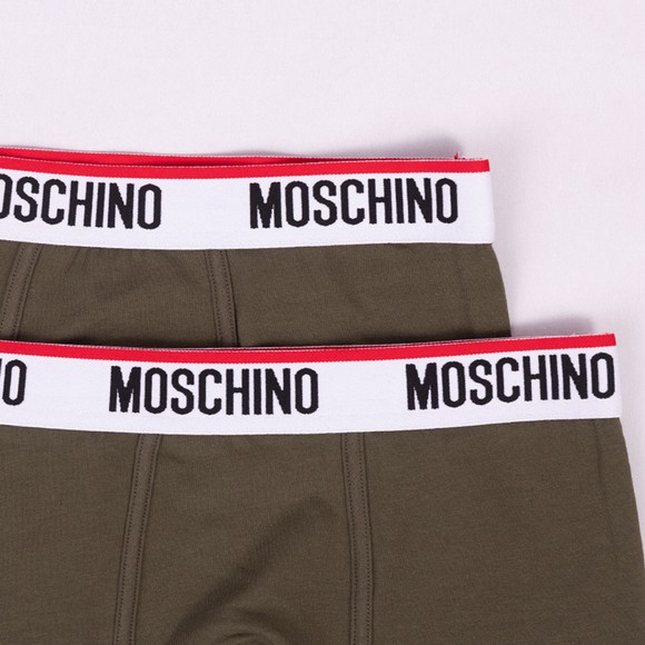 Moschino Mens Green Twin Pack Trunk main image