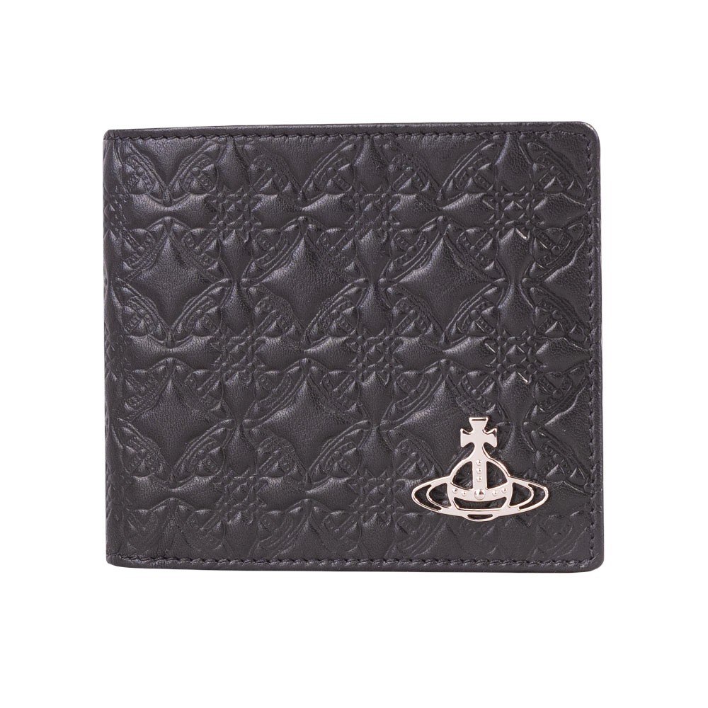 Vivienne Westwood Embossed Man Wallet with Coin Holder | Oxygen
