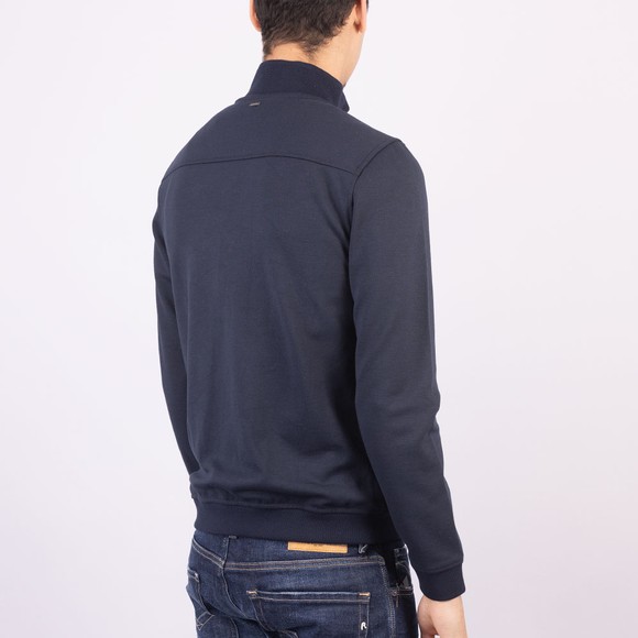 Guide London Mens Blue Full Zip Hybrid Sweatshirt main image