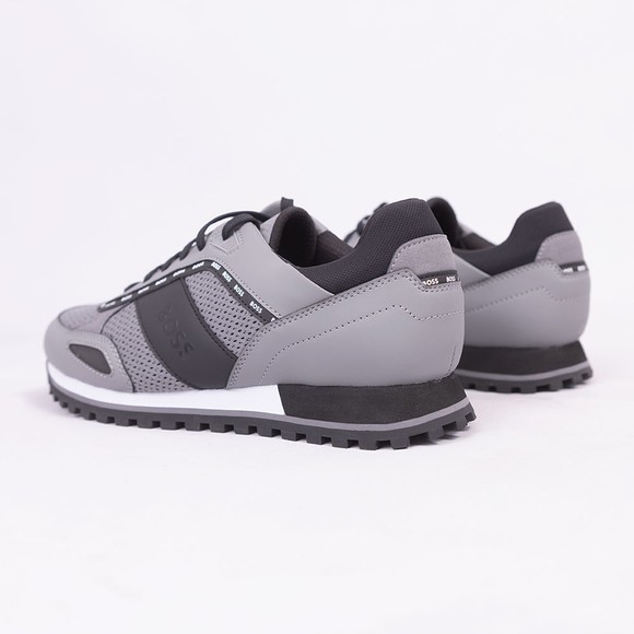 BOSS Mens Grey Parkour Runner Melg Trainer main image