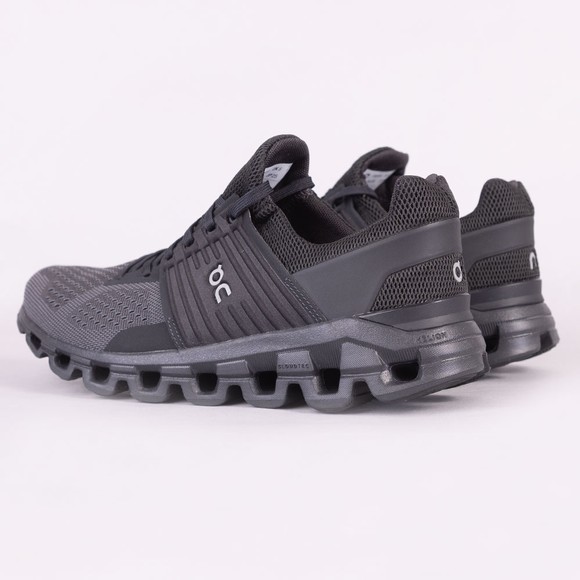 On Running Womens Black Cloudswift Glacier Trainer #3