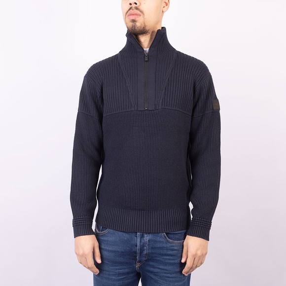 O2 Jumper BOSS Casual Atondo Half Zip Jumper | Oxygen Clothing