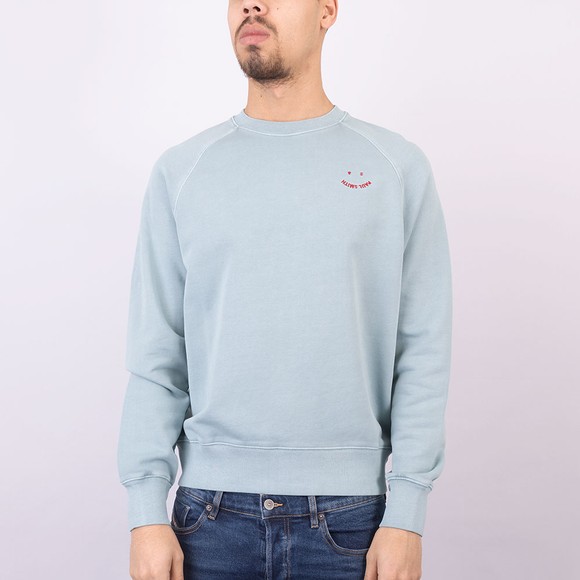 PS Paul Smith Mens Blue Happy Sweatshirt #2