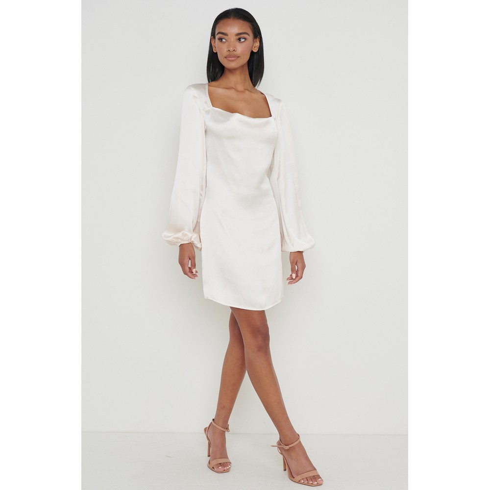Janis Cowl Neck Mini Dress