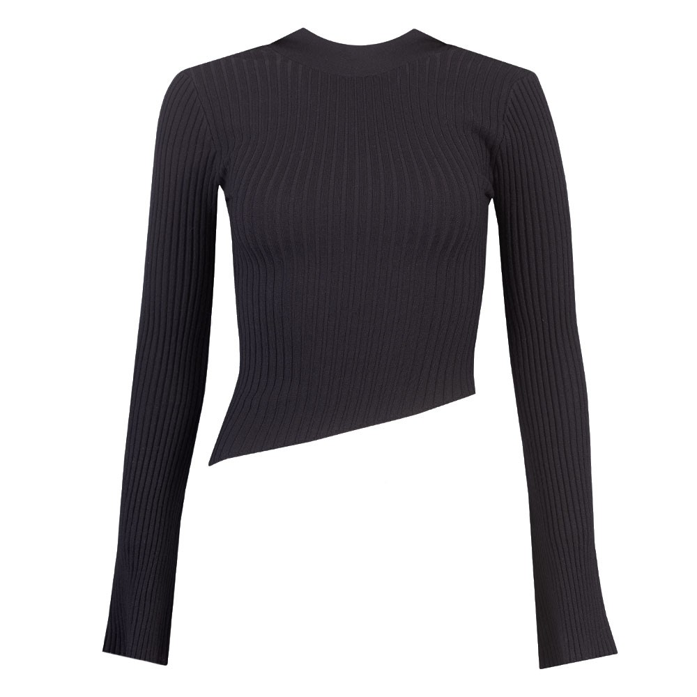 Pretty Lavish Lakelyn Backless High Neck Knit Top | Oxygen Clothing