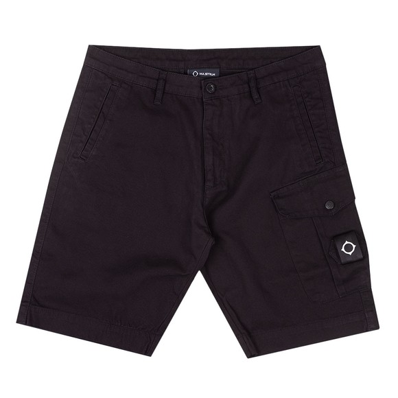 Ma.Strum Mens Black Cargo Short #1