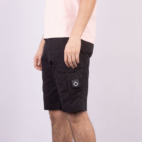 Ma.Strum Mens Black Cargo Short #2