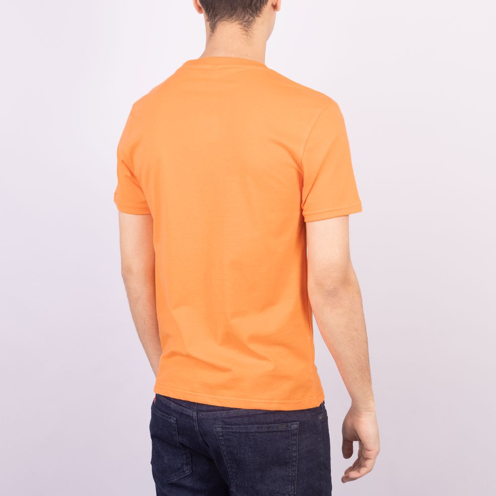 Moschino Chest Logo Tape Shoulder T Shirt Oxygen Clothing