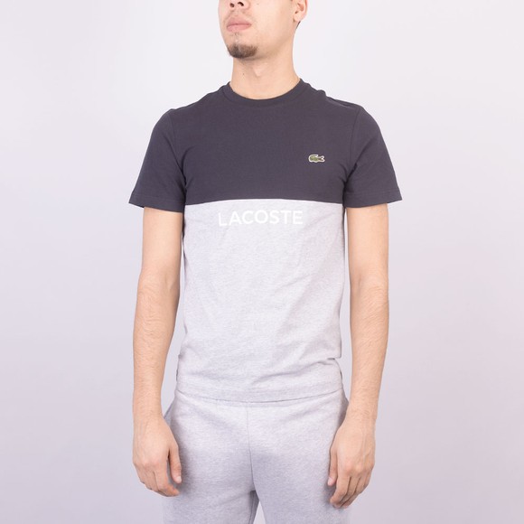 Lacoste Mens Blue TH8372 Block T-Shirt #2