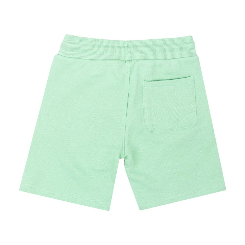 Boys Green Stack Logo Jog Short
