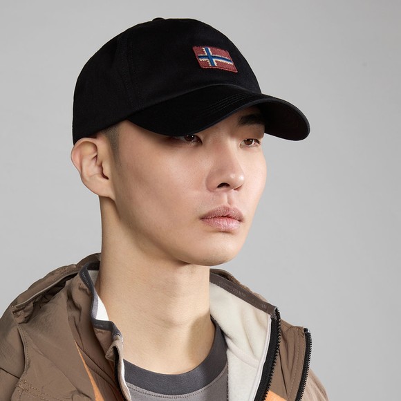 Napapijri Mens Black Falis 1 Cap main image