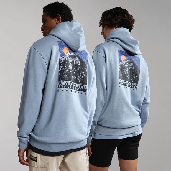 Napapijri Mens Blue Mataje Hoodie main image