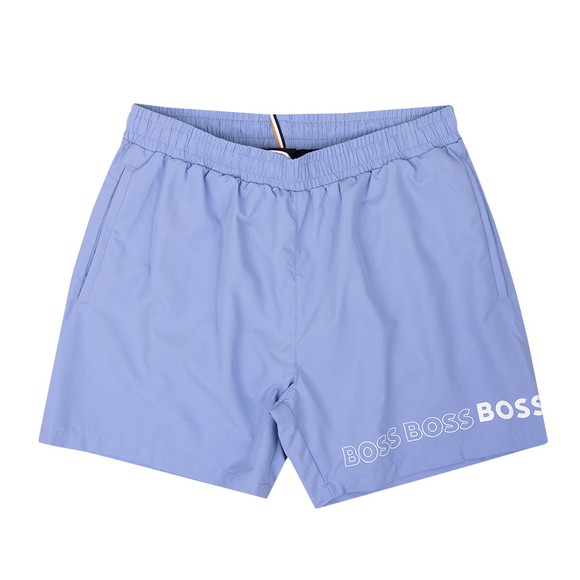 BOSS Bodywear Mens Blue Dolphin Swim Short main image
