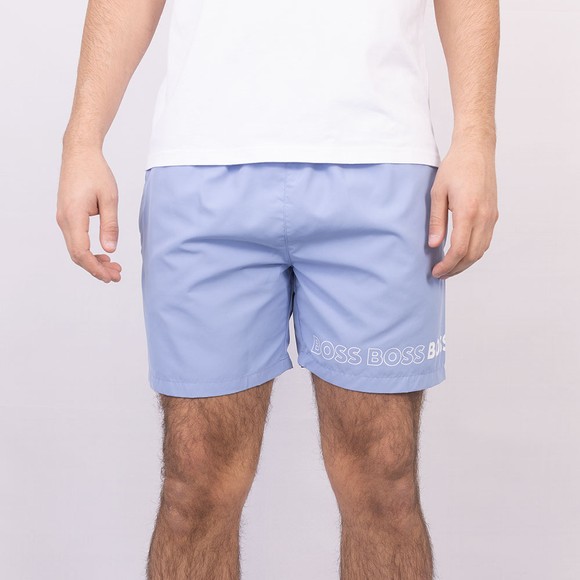 BOSS Bodywear Mens Blue Dolphin Swim Short main image