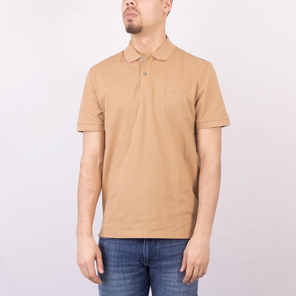 BOSS Mens Beige Formal Pallas Polo Shirt #2