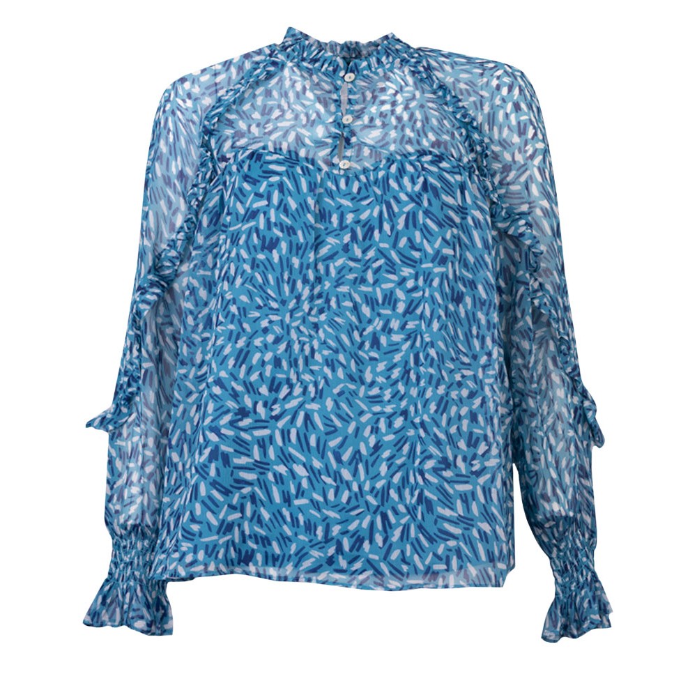 Billi Recycled Hallie Frill Top