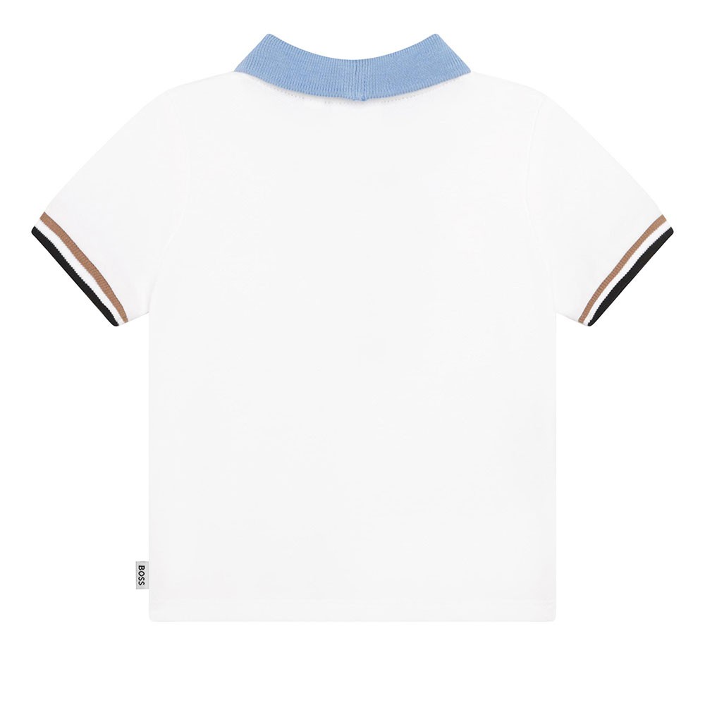 Boss Baby Boys Polo In Offwhite 1