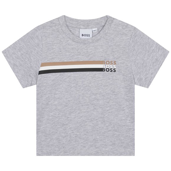 BOSS Baby Boys Grey J08080 T Shirt & Short Set main image